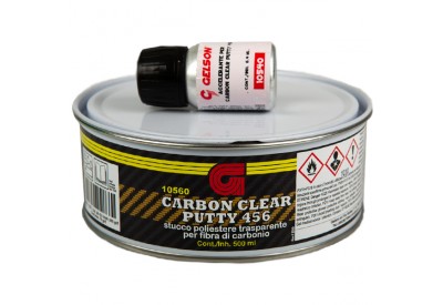 Carbon Clear Putty 456 Kit 500ml